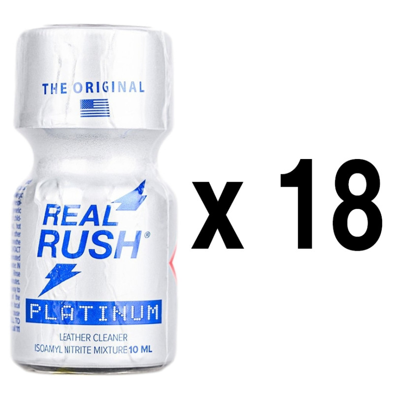 BGP Leather Cleaner REAL RUSH PLATINUM 10ml x18